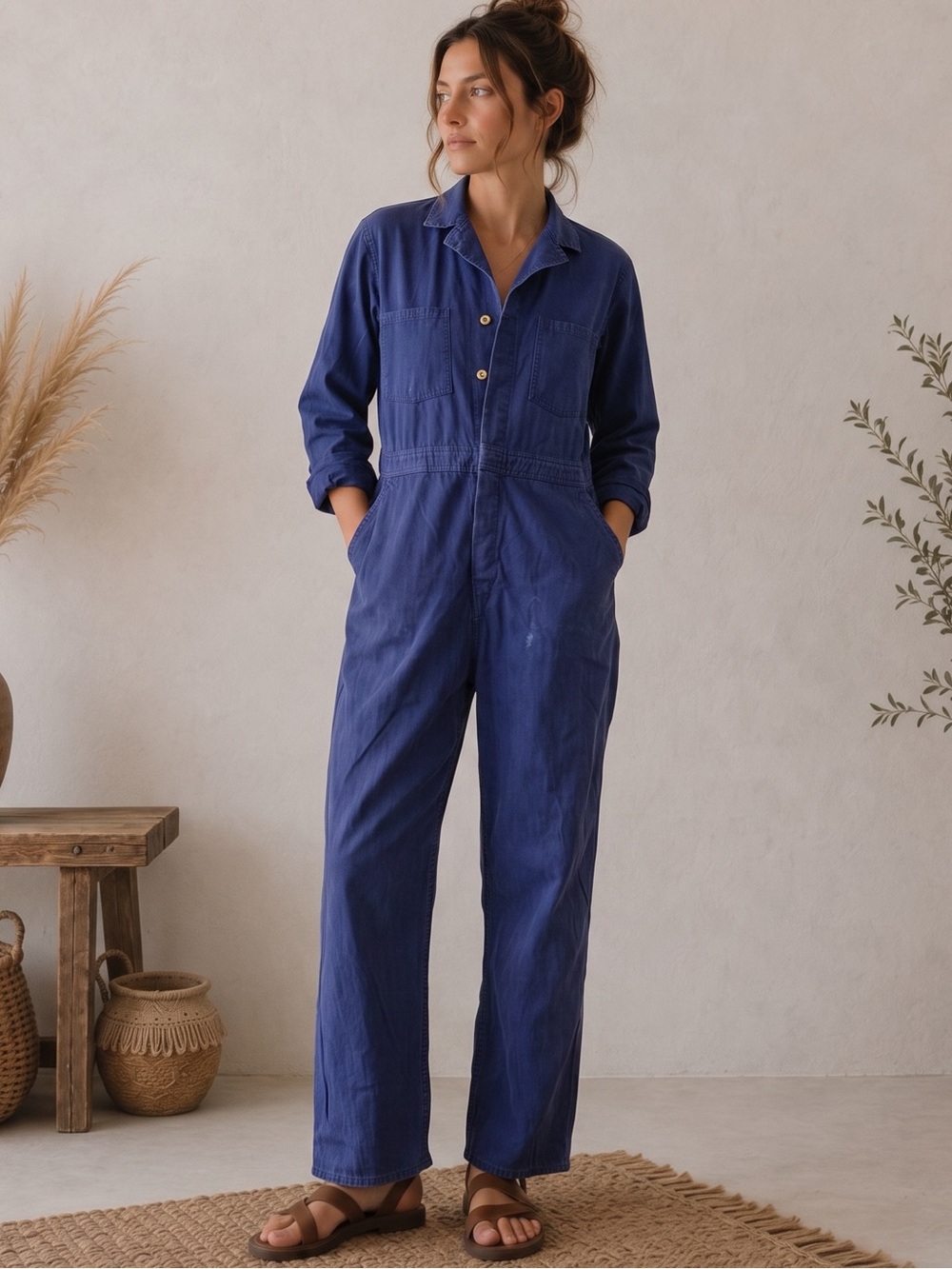 VINTAGE UNIVERSAL OVERALL Utility Jumpsuit
